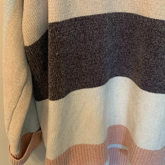 Soft Surroundings Colourblock V-Neck  Sweater XL - Picture 5 of 5